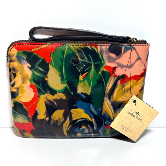 🆕 NWT Patricia Nash Cassini Clutch/Wristlet in Winter Bloom Print - Picture 1 of 6